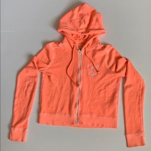 Hollister Neon Orange sweatshirt
